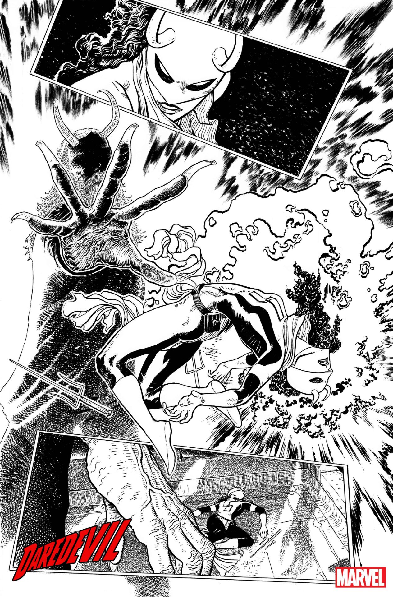 Daredevil #1 interior art