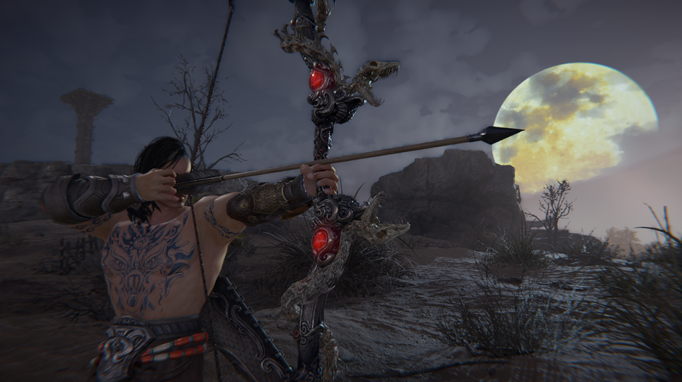 Naraka Bladepoint combines sword fighting and a wild