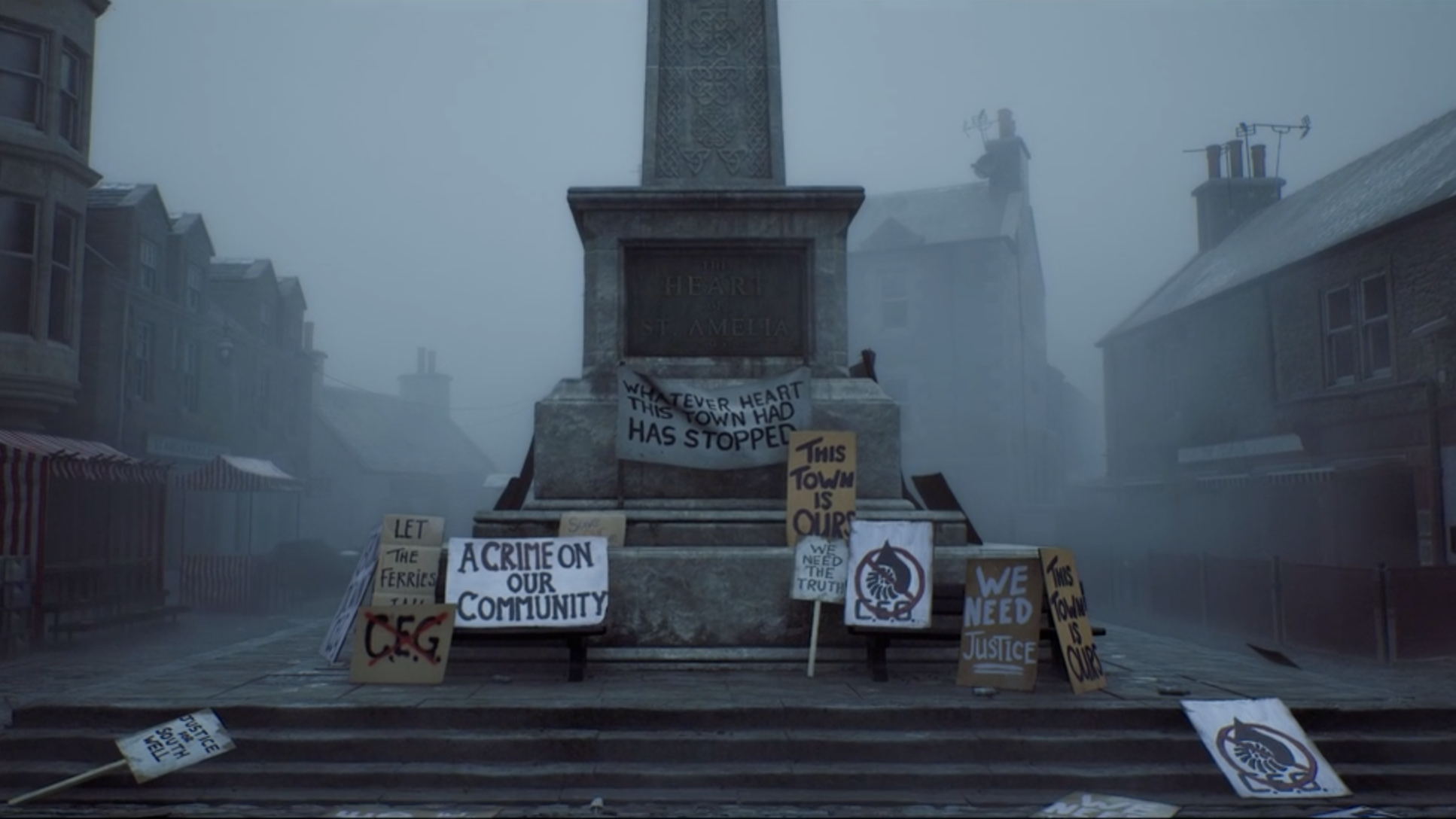 A Silent Hill: Townfall promotional screenshot.