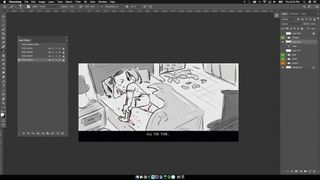 storyboard in Photoshop