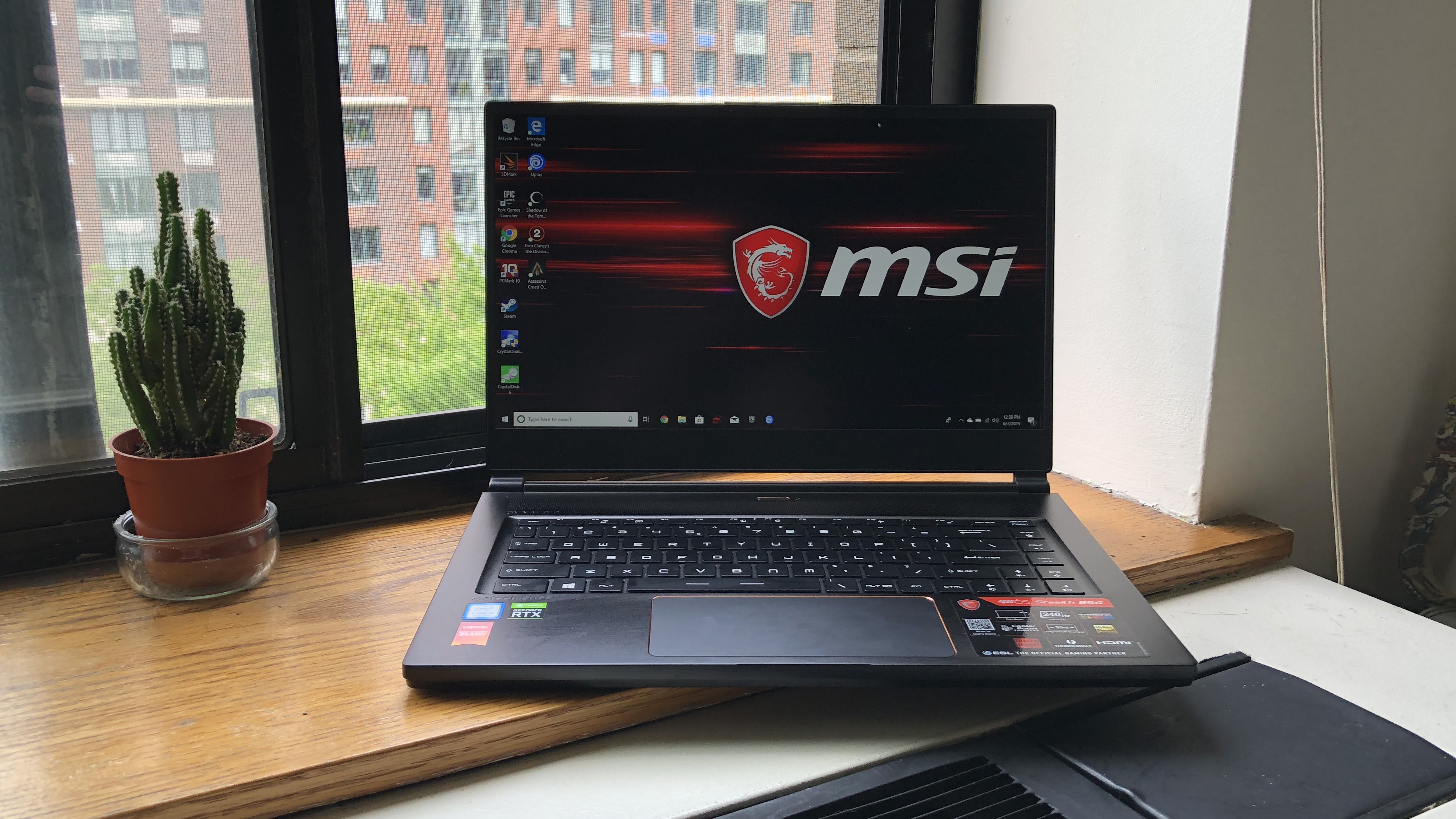 MSI GS65 Stealth Thin review PC Gamer