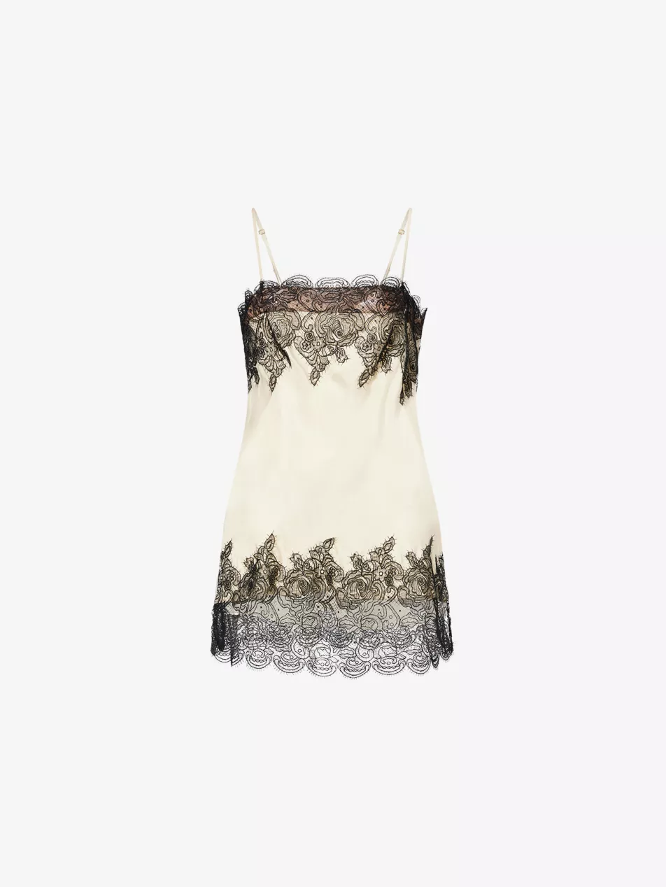 Mina Straw Lace Woven Top - 6