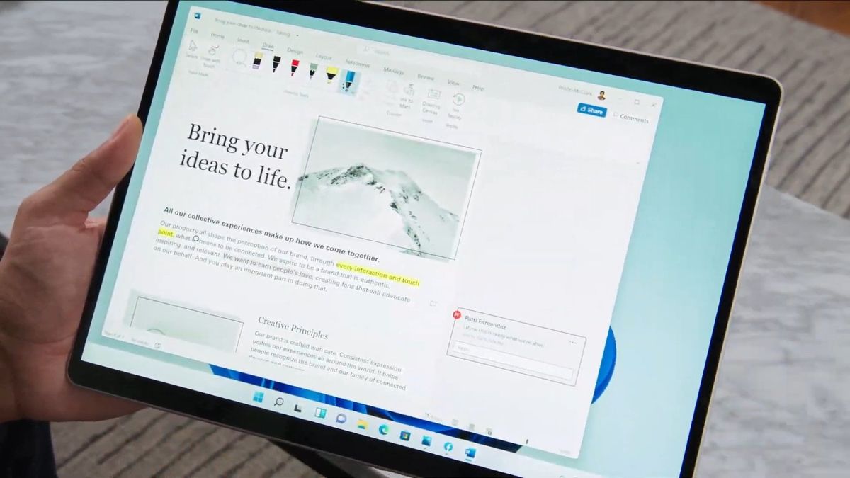 Win11 Touch Screen