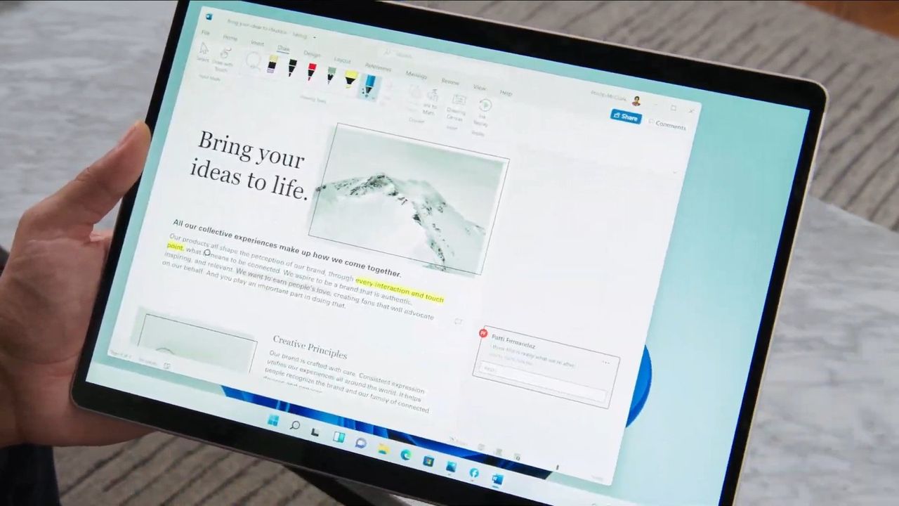 Win11 Touch Screen