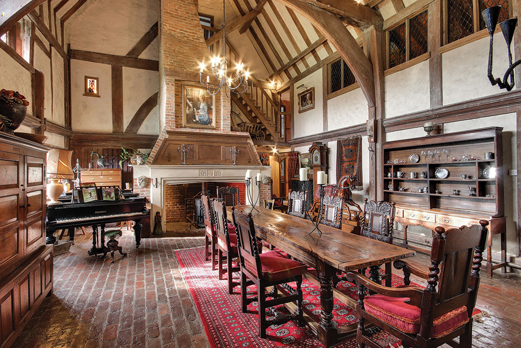 Property for sale with minstrels' gallery: The Paper Mill, Benenden, Cranbrook, Kent. 