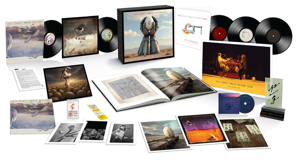 Rush Grace Under Pressure Super Deluxe packshot vinyl