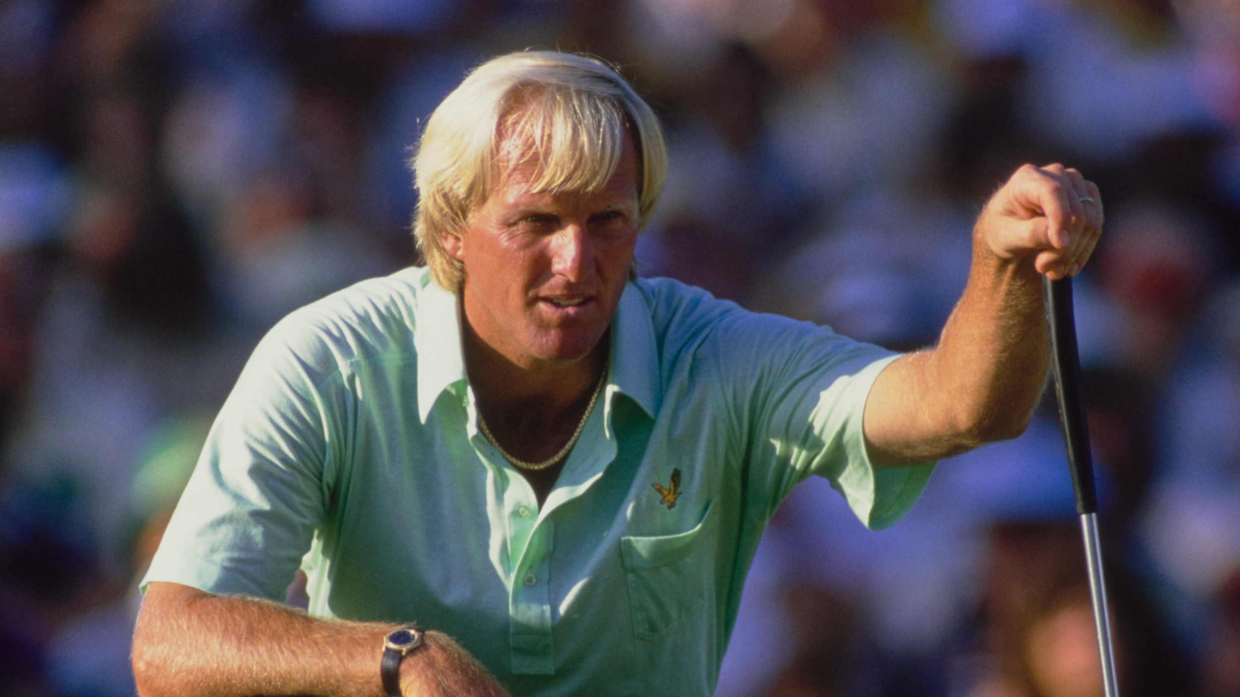Greg Norman at the PGA Championship