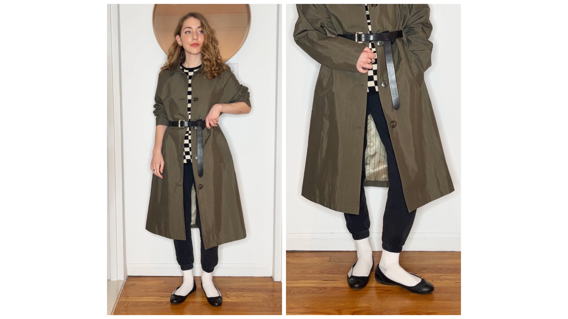 Elizabeth Cardinal Tamkin in sweatpants