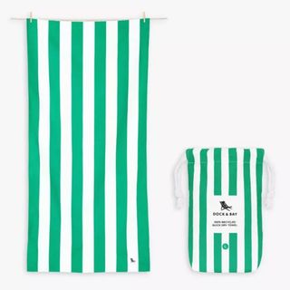 Dock and Bay beach towel