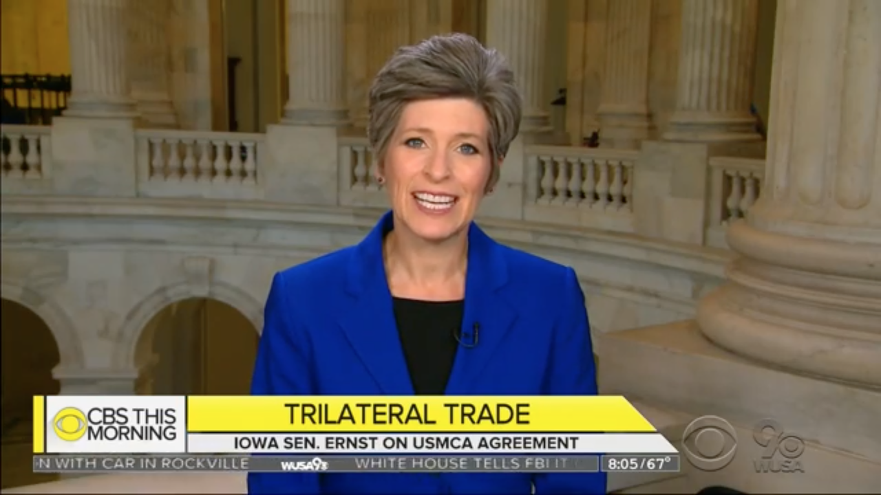 Senator Joni Ernst. 