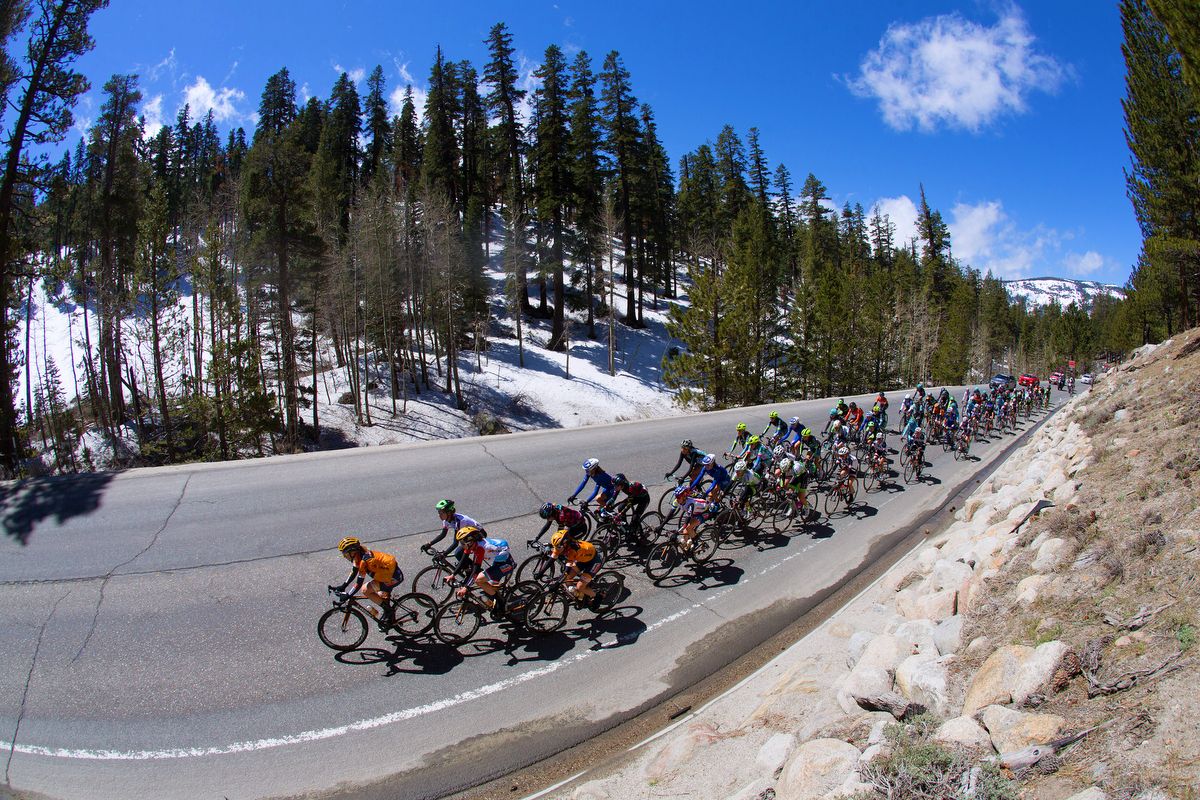 Despite the clear skies, it wasn't a particularly warm day of racing