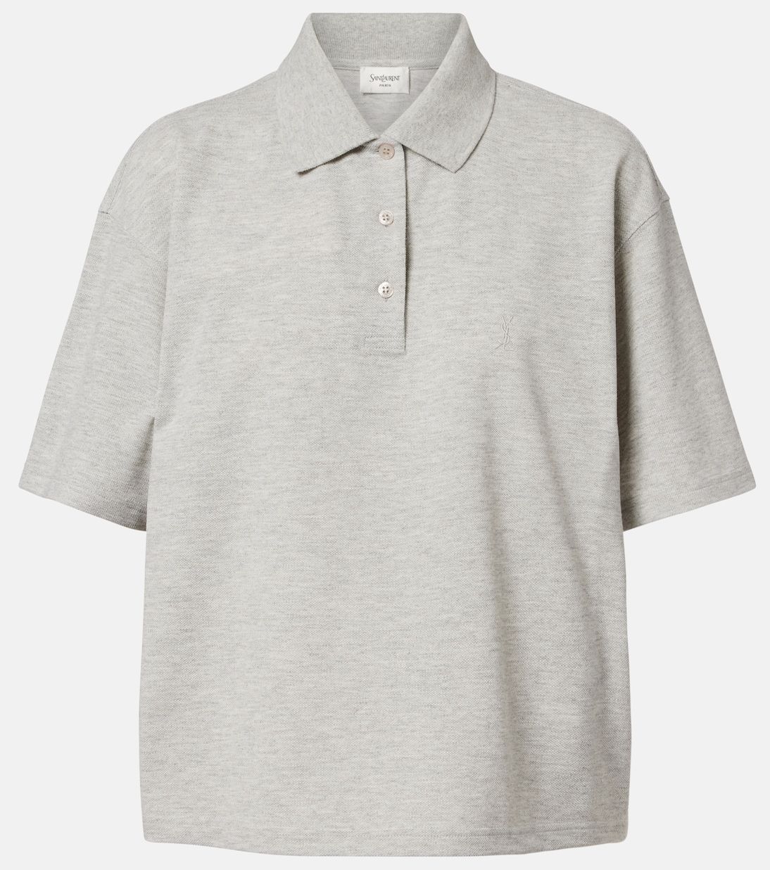 Cassandre Cotton-Blend Piqué Polo Shirt