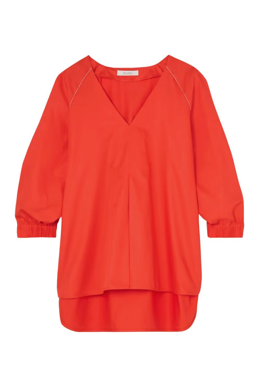 Max Mara Leisure Pordoi cotton-sateen blouse