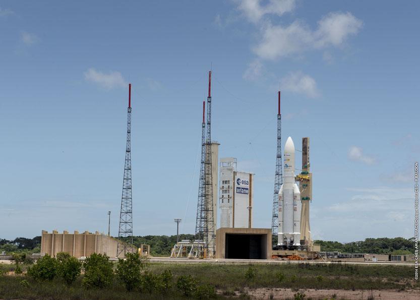 Ariane 5 Rocket on ELA-3 Launch Pad