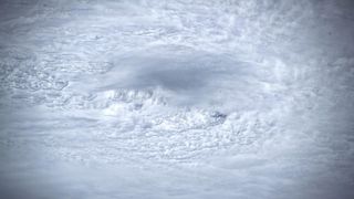 European Space Agency astronaut Luca Parmitano shared this close-up view of the eye of Hurricane Dorian as seen from the International Space Station on Sept. 1, 2019.