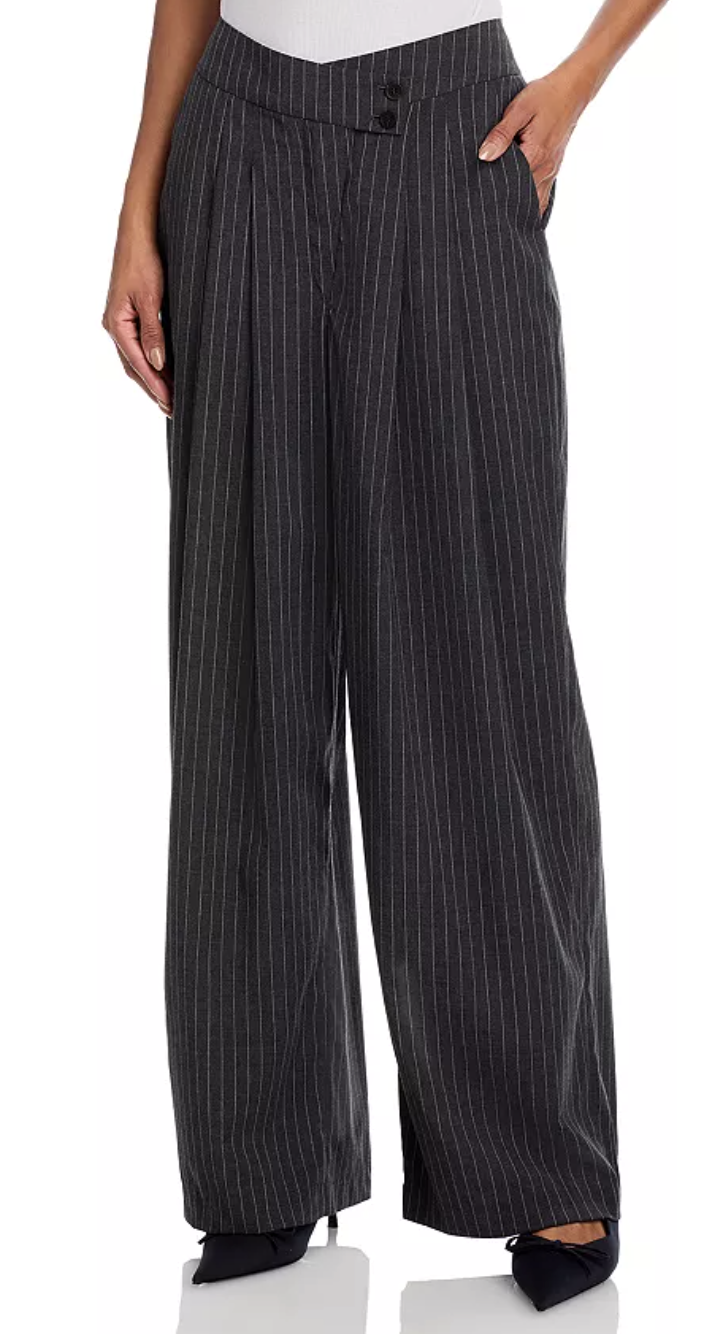 LUVEE, Band Wide Leg Pants (Were $160)