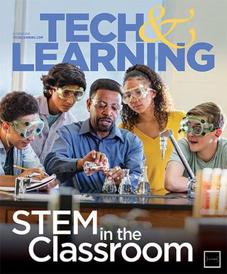 STEM in the classroom magazine cover