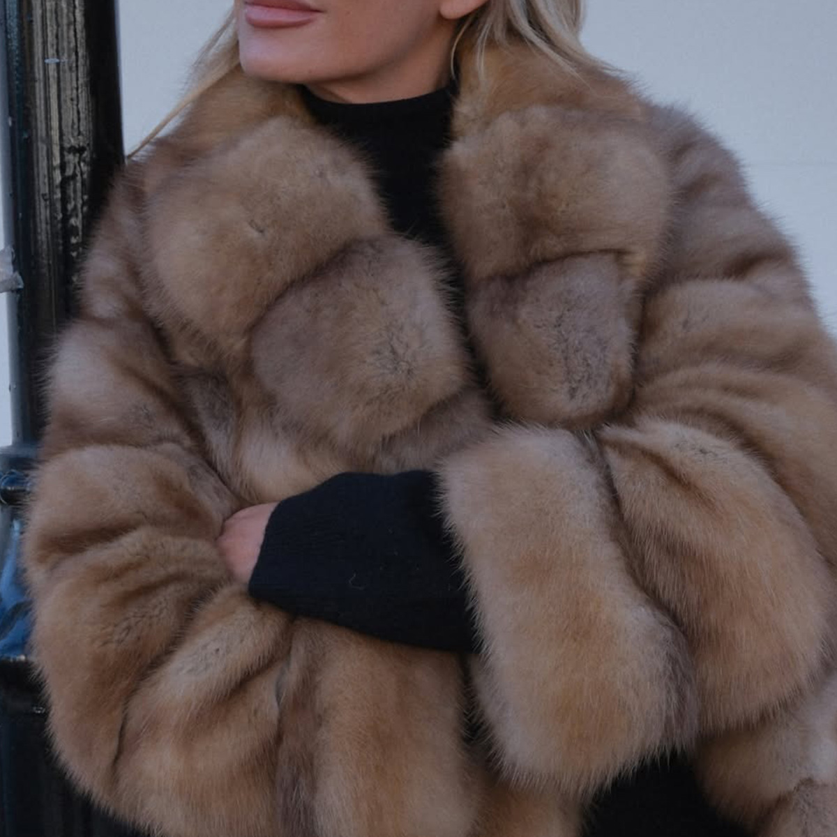 Fashion Bug Blog in fur coat