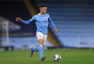Foden has scored three times in six Premier League games this season