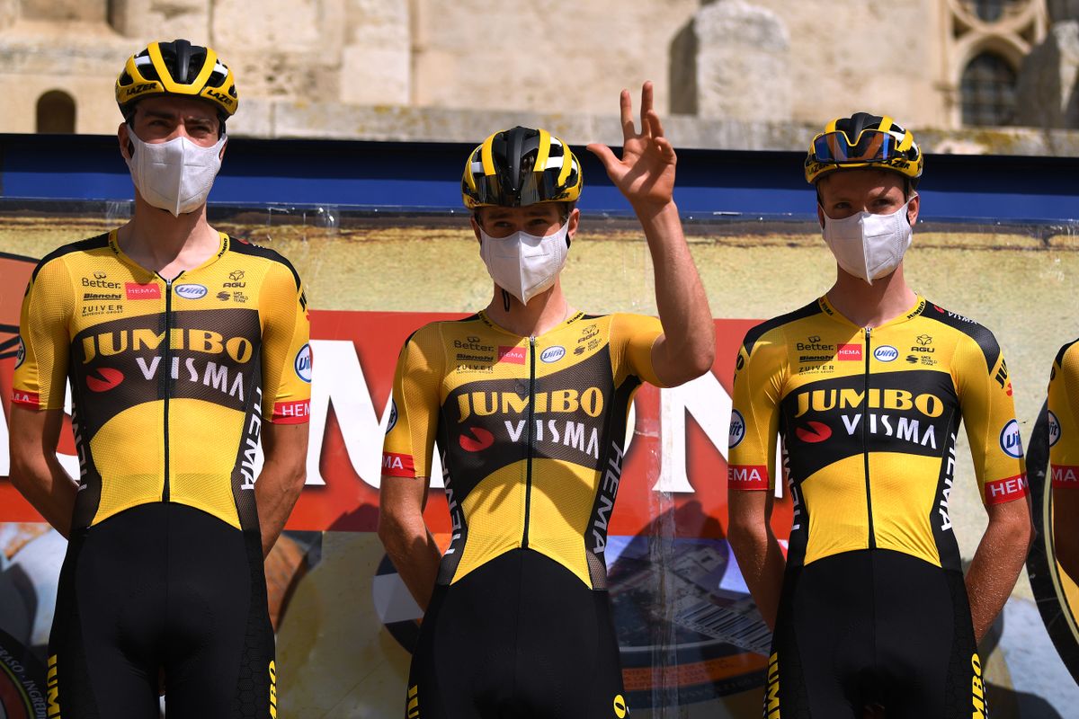 Jumbo-Visma at the Vuelta a Burgos.