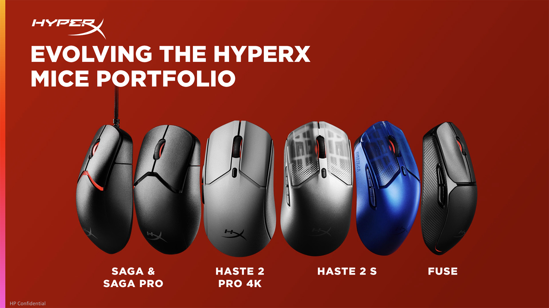 HyperX gaming mouse range revealed at CES 2025