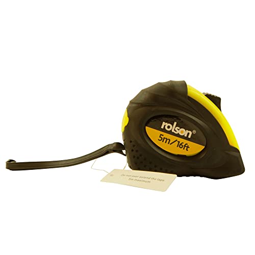 Rolson 50535 5 M X 19 Mm Tape Measure