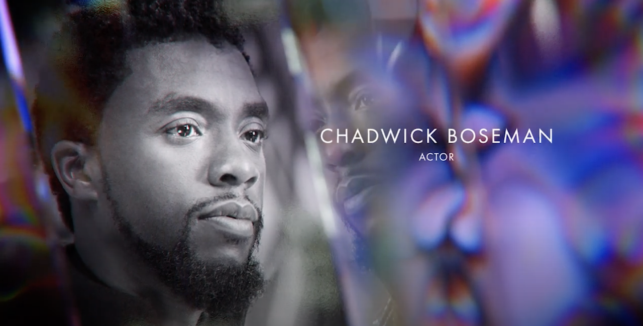 Chadwick Boseman.