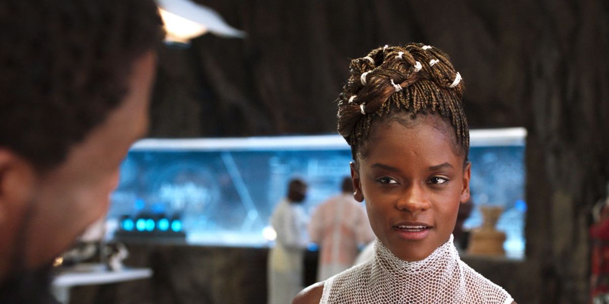 Letitia Wright as Shuri in Black Panther