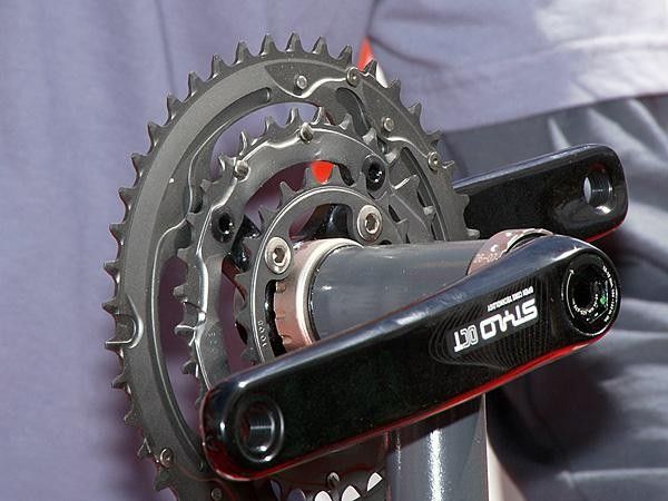 Chainrings are more heavily machined