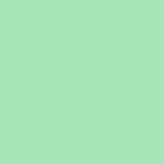 A minty green paint swatch