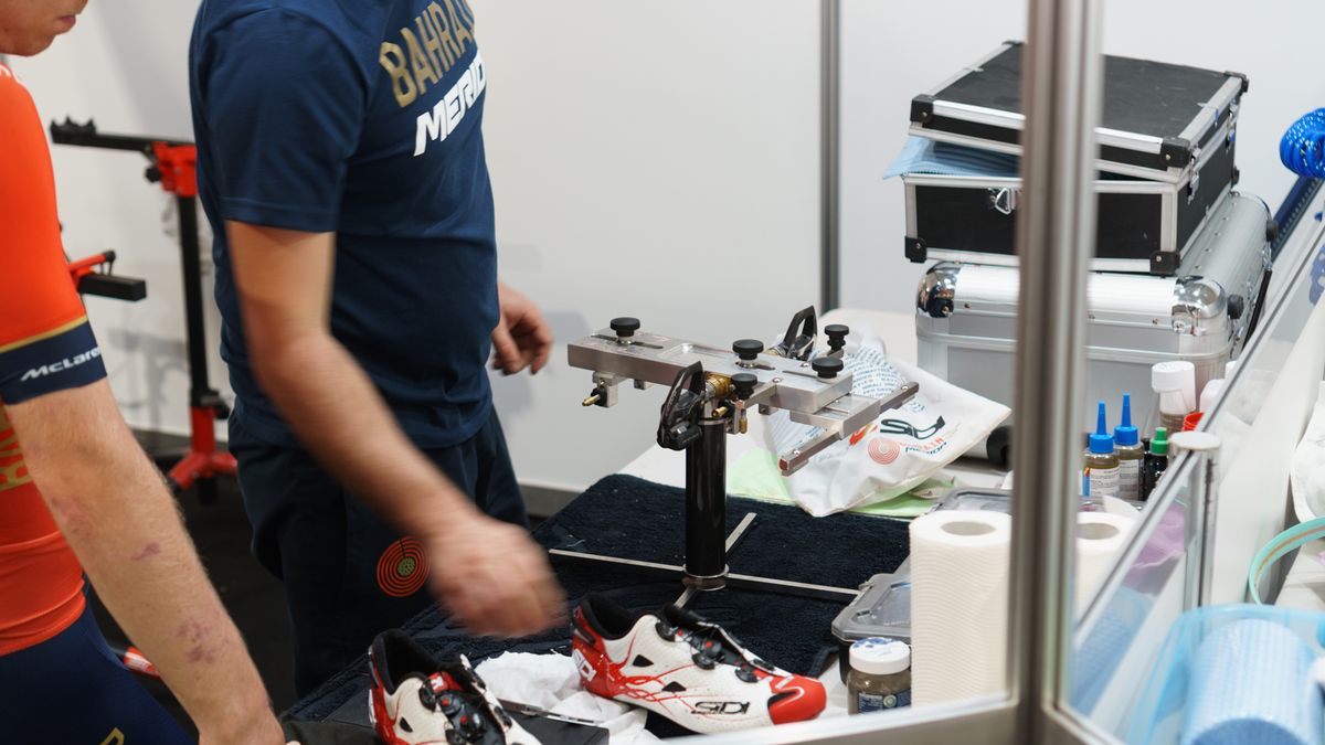This cleat jig is a serious piece of kit