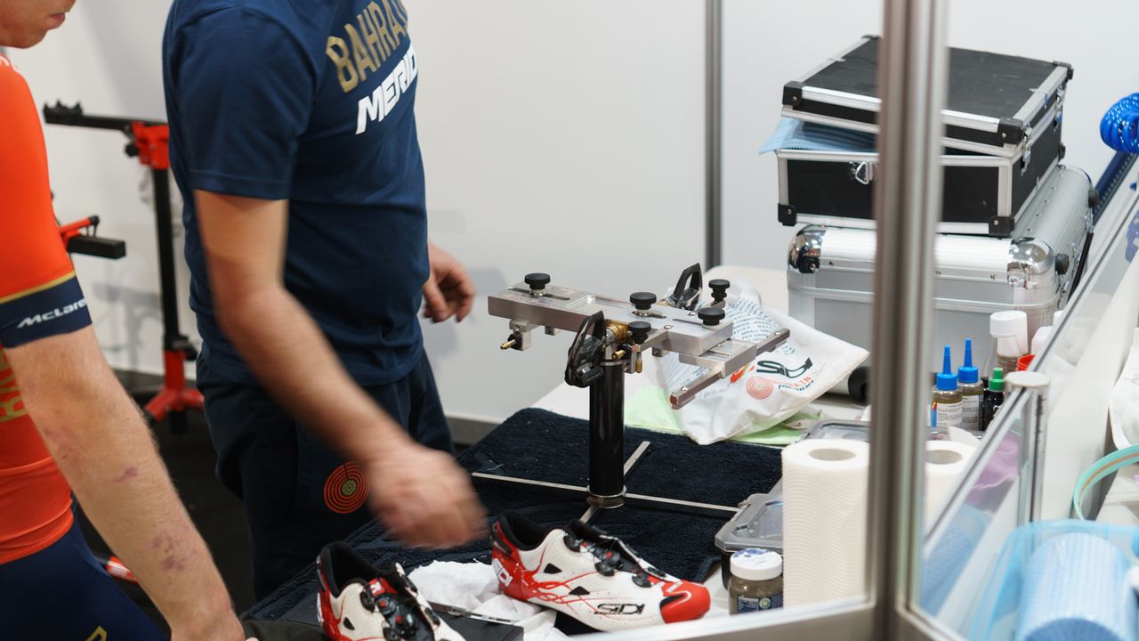 This cleat jig is a serious piece of kit