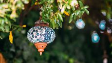 Mosaic lantern