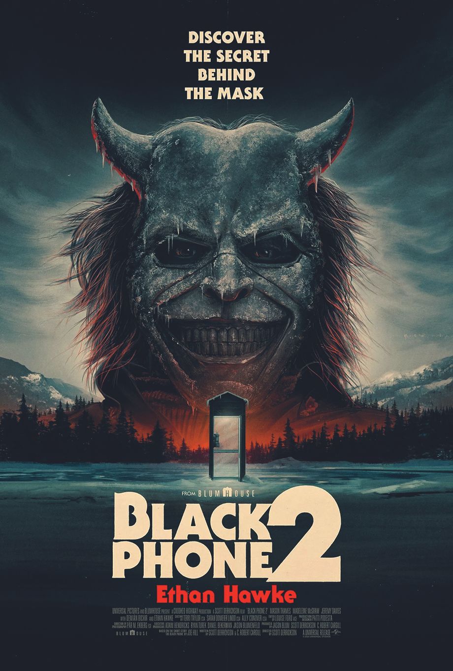 Black Phone 2 movie poster art by Matt Ferguson
