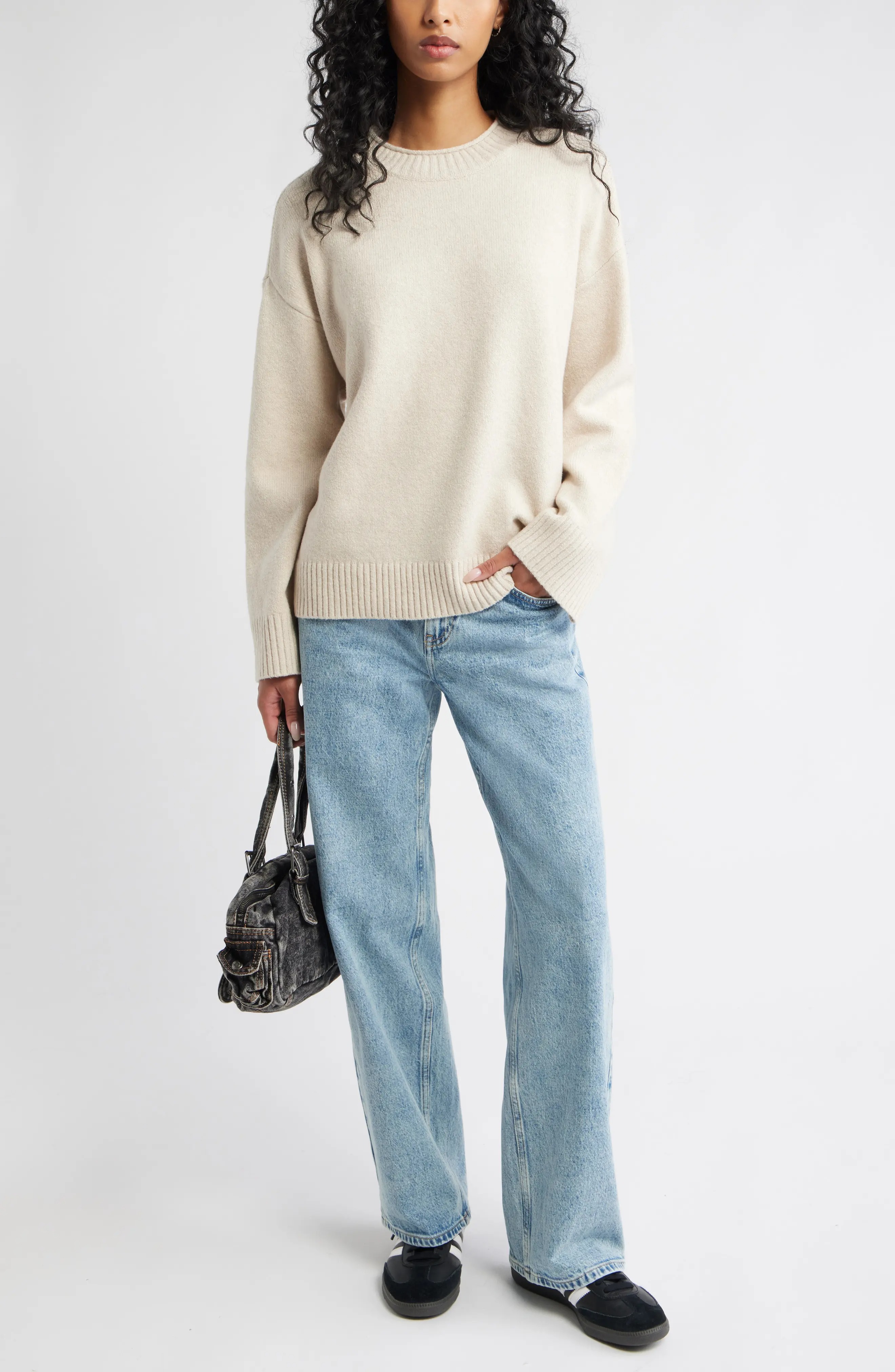 BP., Everyday Easy Cotton Blend Sweater