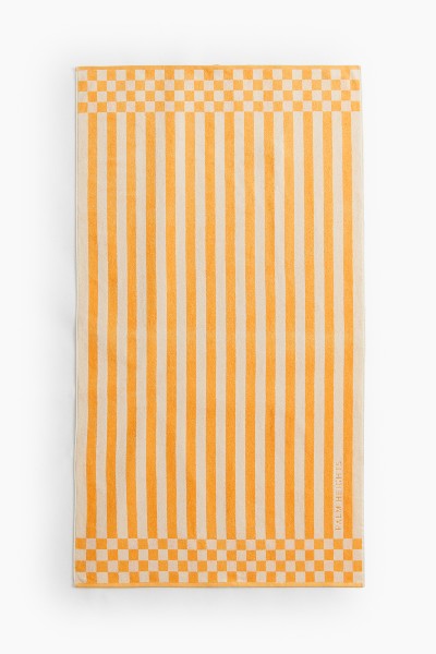 H&M HOME x Palm Heights by Gabriella Khalil Towel Yellow, £34.99