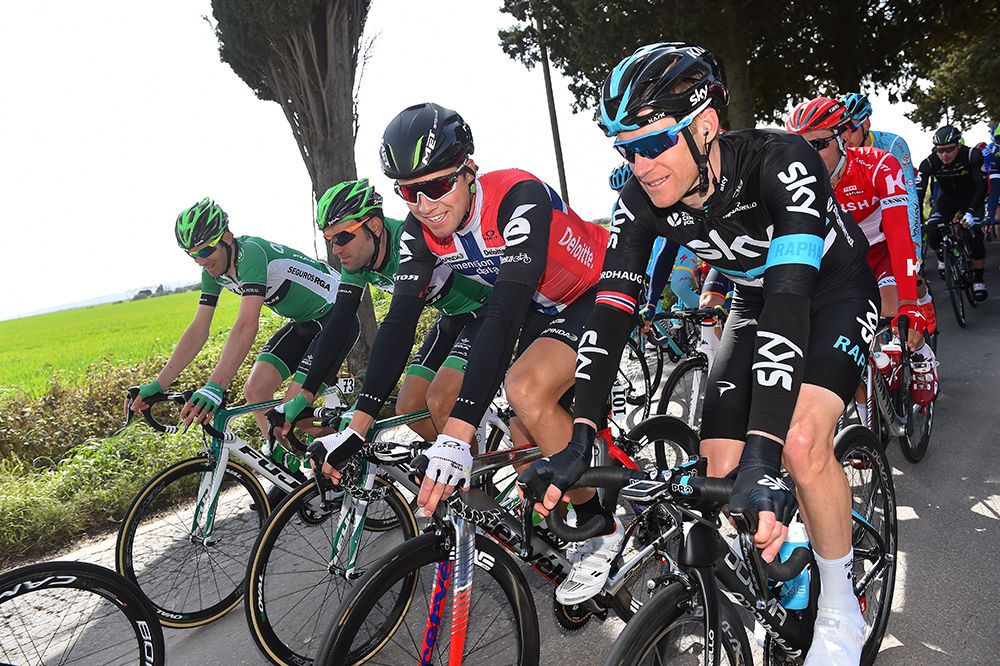 Norwegians Edvald Boasson Hagen and Lars Petter Nordhaug