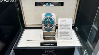 A watch designed by IWC and Mercedes F1