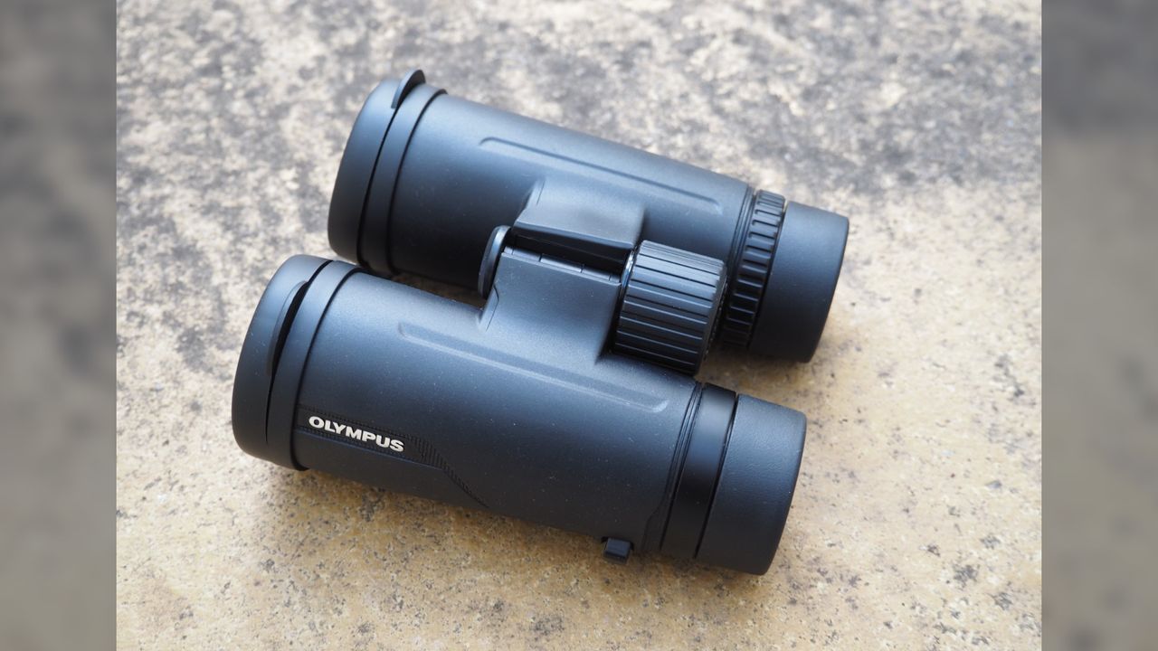 Olympus 8x42 Pro binoculars close up