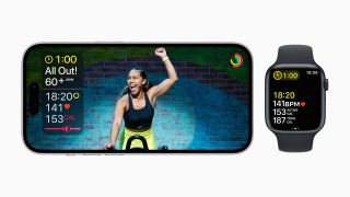 Apple Fitness+ on iPhone and Apple Watch