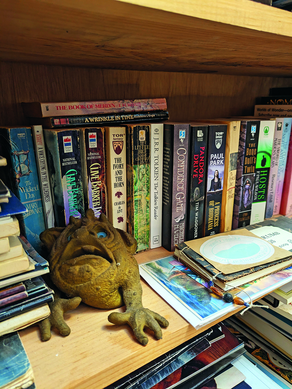 Gary A. Lippincott's art studio