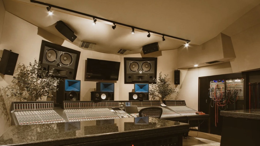 Larrabee Studios Los Angeles Dolby Atmos Studio 4 shot