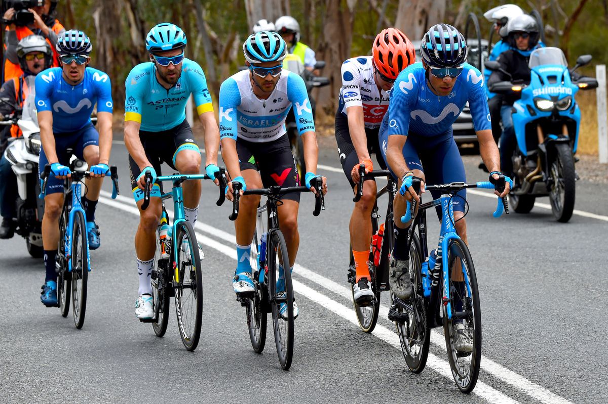 The breakaway in action