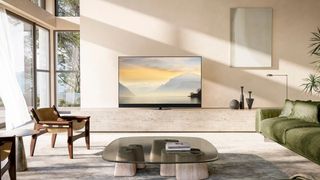 Panasonic Z95A OLED TV in living room