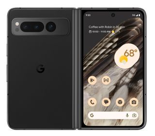Google Pixel Fold front screen and back panel