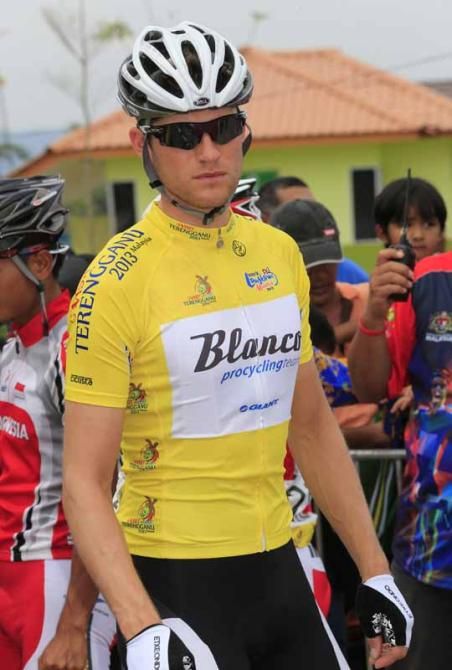 Theo Bos in yellow