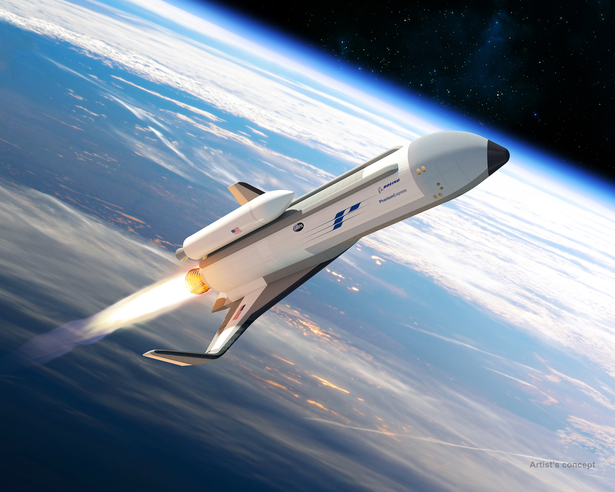 Us Militarys Xs 1 Space Plane Will Be Built By Boeing Video Space