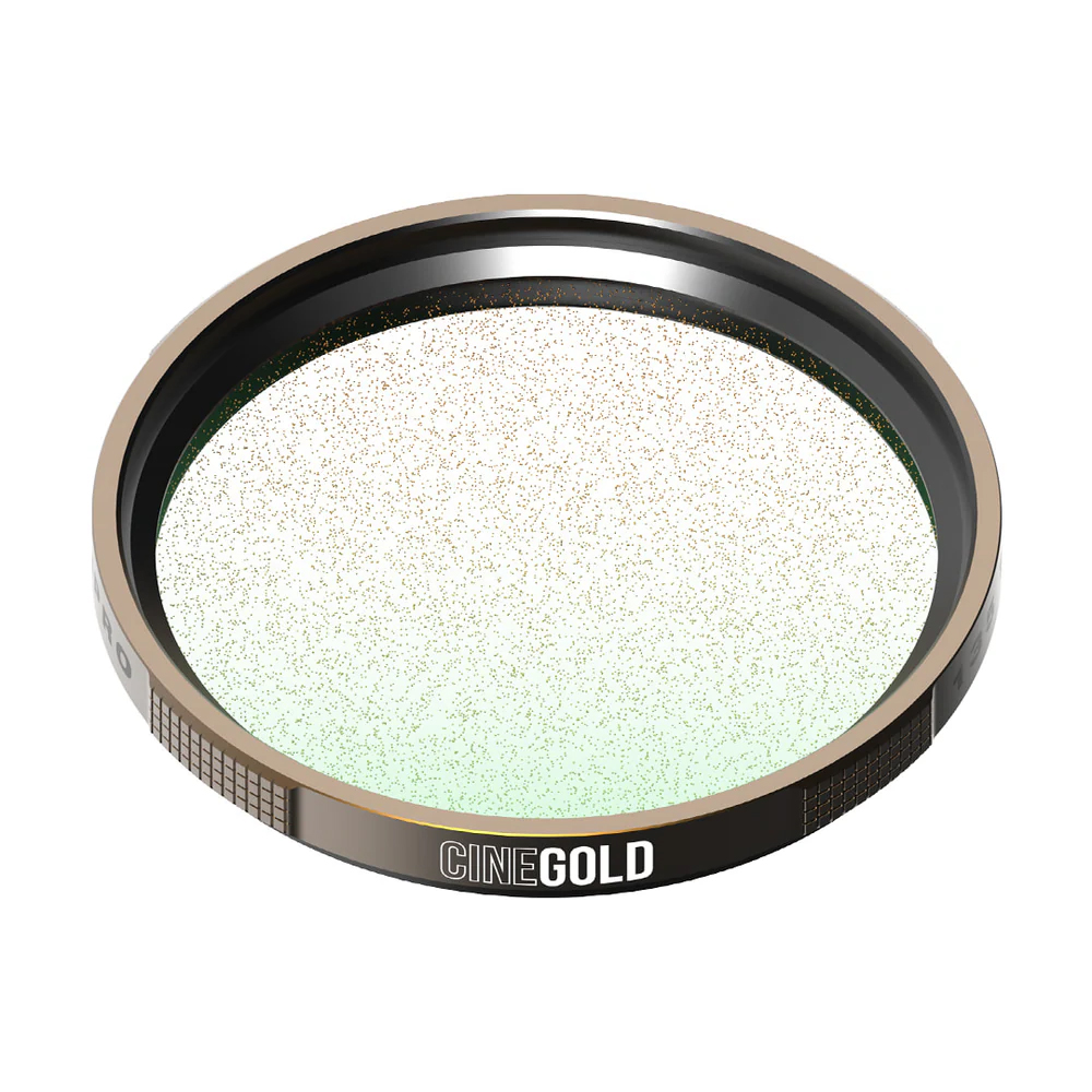 PolarPro CineGold filter in white square