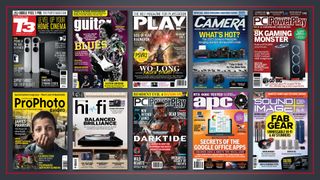 Magazine covers of Australian Guitar, ProPhoto, APC, Sound+Image and more