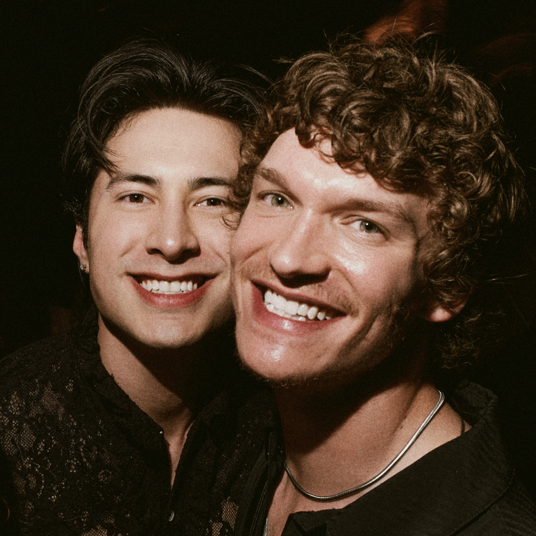 Hudson Williams wears a naked lace shirt and a tweed suit to reunite with Heated Rivalry co-star Connor Storrie at the CAA pre-Oscar party at Living Room on March 13, 2026 in Los Angeles, California